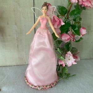 Pink Hydrangea Fairy Tree Topper Christmas Gisela Graham 2023 Top Decoration Pink Hydrangea Fairy Tree Topper Christmas Gisela Graham 2023 Top Decoration