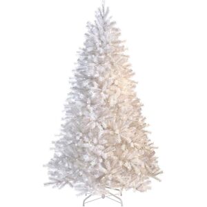 Artificial Christmas Tree 180cm Alaskan Pine Pre-Lit White W/warm White, Shatchi Artificial Christmas Tree 180cm Alaskan Pine Pre-Lit White W/warm White, Shatchi