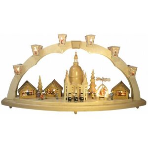 Richard Glässer Seiffen Model - Wrought Iron Erzgebirge Christmas Candle Arch Richard Glässer Seiffen Model - Wrought Iron Erzgebirge Christmas Candle Arch