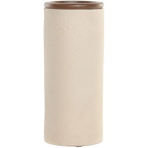 Vase Home Esprit Brown Beige Terracotta Mango Wood 16 X 16 X 40 Cm Vase Home Esprit Brown Beige Terracotta Mango Wood 16 X 16 X 40 Cm