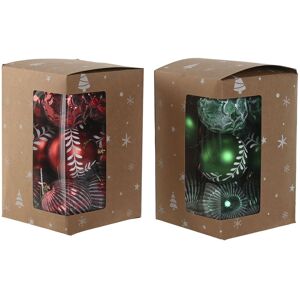 ESPRIT Red Green Christmas Baubles - Christmas ESPRIT Red Green Christmas Baubles - Christmas