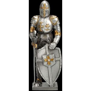 Tin Figure - Veronese Knight With Shield - Collector'S Figure Gift - H 10.5 Cm Tin Figure - Veronese Knight With Shield - Collector'S Figure Gift - H 10.5 Cm
