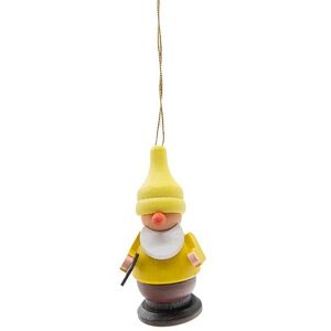 Spielwarenmacher Günther E.K. Dwarf Tree Ornament With Wishlist Wxdxh 3x6x3cm New Christmas Tree Decoration Spielwarenmacher Günther E.K. Dwarf Tree Ornament With Wishlist Wxdxh 3x6x3cm New Christmas Tree Decoration