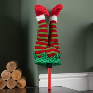 Samuel Alexander 55cm Battery Operated Soft Animated Elf Kicking Legs Christmas Decoration Samuel Alexander 55cm Battery Operated Soft Animated Elf Kicking Legs Christmas Decoration