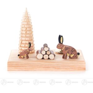 Großhandel Dregeno Candle Holder With Rabbits, For Candle D=14mm Wxhxd 9.5 Cmx7 Cmx7.5 Cm New Großhandel Dregeno Candle Holder With Rabbits, For Candle D=14mm Wxhxd 9.5 Cmx7 Cmx7.5 Cm New