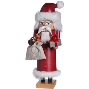 Kwo Kunstgewerbe-Werkstätten Olbernhau Gmbh Nutcracker Santa Claus Height Approx 29cm New Wooden Figure Christmas Kwo Kunstgewerbe-Werkstätten Olbernhau Gmbh Nutcracker Santa Claus Height Approx 29cm New Wooden Figure Christmas