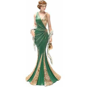 Lily Emerald Green & Gold Elegance Charleston Broadway Belles Figurine Wb63220 Lily Emerald Green & Gold Elegance Charleston Broadway Belles Figurine Wb63220