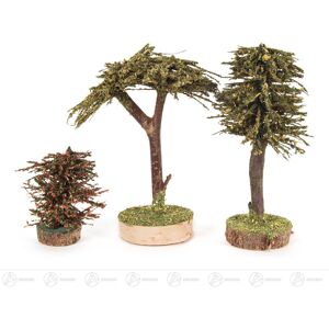 Großhandel Dregeno Trees Various Trees (3) H=approx 12.5 Cm New Erzgebirge Wooden Christmas Tree Großhandel Dregeno Trees Various Trees (3) H=approx 12.5 Cm New Erzgebirge Wooden Christmas Tree