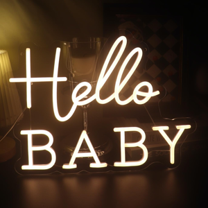 Does Not Apply Hello Baby Neon Signs Led Gender Reveal Party Welcome Baby Decorations Neon Lett Does Not Apply Hello Baby Neon Signs Led Gender Reveal Party Welcome Baby Decorations Neon Lett