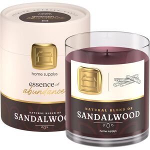 Large Sandalwood Candle - Candle Gift For Women & Men With Lid - (280g/60hr) Lon Large Sandalwood Candle - Candle Gift For Women & Men With Lid - (280g/60hr) Lon
