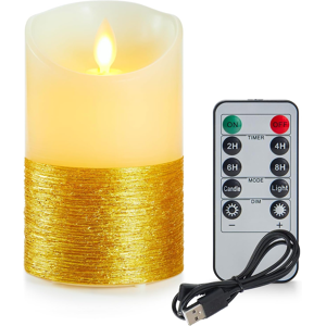 Does Not Apply Led Candles, Rechargeable, Flameless Candle With Gold Trim, Charging Candles Wit Does Not Apply Led Candles, Rechargeable, Flameless Candle With Gold Trim, Charging Candles Wit