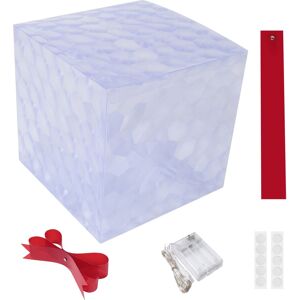 Sodial 4x(Christmas Glowing Gifts Box Decoration Ornament With Bow Lighting Box3121 Sodial 4x(Christmas Glowing Gifts Box Decoration Ornament With Bow Lighting Box3121