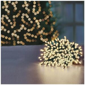 Christmas Crackers 300 Led Static Connectable Lights Warm White 24m In & Outdoors Xmas Decoration Christmas Crackers 300 Led Static Connectable Lights Warm White 24m In & Outdoors Xmas Decoration