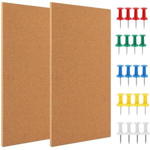 Sodial 5x(Cork Board Bulletin Board, Small Rectangular Pin Board For Wall,1022 Sodial 5x(Cork Board Bulletin Board, Small Rectangular Pin Board For Wall,1022