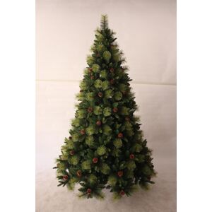 Shatchi Christmas Tree Green Artificial Bushy Californian Pine Cones Xmas Home Decor 6ft Shatchi Christmas Tree Green Artificial Bushy Californian Pine Cones Xmas Home Decor 6ft
