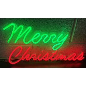 Festive 50cm Neon Flex Merry Christmas Sign Led Light Up Decoration Mains Power 5m Lead Festive 50cm Neon Flex Merry Christmas Sign Led Light Up Decoration Mains Power 5m Lead
