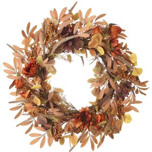 Heaven Sends Floral And Foliage Autumnal Wreath Modern Front Door Accessory Heaven Sends Floral And Foliage Autumnal Wreath Modern Front Door Accessory