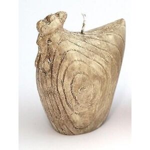 Saico Gmbh Candle Rooster "Wood Design" (Large) 9x4.5x11cm New Wax Candle Decorative Candle Saico Gmbh Candle Rooster "Wood Design" (Large) 9x4.5x11cm New Wax Candle Decorative Candle