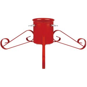 Holly International Red Traditional Scroll Leg Christmas Tree Stand Holder For Real Trees 8ft (2.4m) Holly International Red Traditional Scroll Leg Christmas Tree Stand Holder For Real Trees 8ft (2.4m)