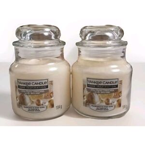 Yankee Candle Small Jar Scented Fragrance Glistening Christmas 104g Pack Of 2 Yankee Candle Small Jar Scented Fragrance Glistening Christmas 104g Pack Of 2