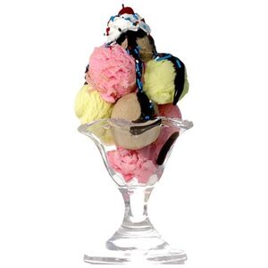 Star Cutouts Ice Cream Sundae Lifesize Cardboard Cutout - 180cm Star Cutouts Ice Cream Sundae Lifesize Cardboard Cutout - 180cm