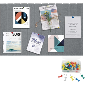 Does Not Apply Felt Notice Board, Large Self-Adhesive Notice Boards, 60 X 40 Cm, Felt Board, Me Does Not Apply Felt Notice Board, Large Self-Adhesive Notice Boards, 60 X 40 Cm, Felt Board, Me