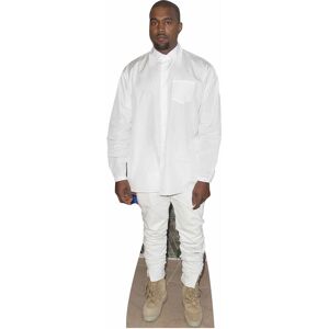 Kanye White Shirt Cardboard Cutout / Standee / Standup Rapper Pop Singer Kanye White Shirt Cardboard Cutout / Standee / Standup Rapper Pop Singer