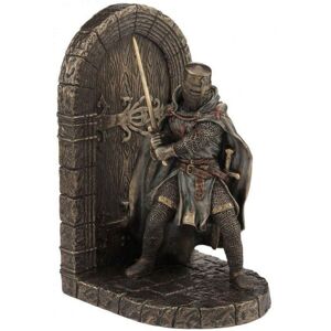 Veronese Design Crusader Bookend Bronze 19.5cm Veronese Design Crusader Bookend Bronze 19.5cm