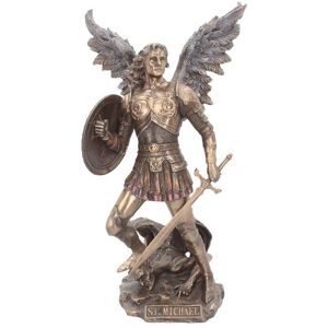 Nemesis Now Bronzed Archangel Michael Religious Figurine 33cm Nemesis Now Bronzed Archangel Michael Religious Figurine 33cm