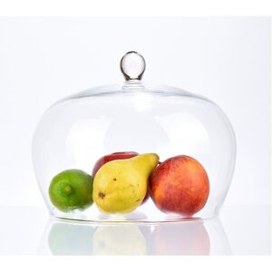 Wrzesniak Glassworks Glass Dome Cover Handmade Display Cloche Bell With Knob Tall 19 Cm X 19.5 Cm Wrzesniak Glassworks Glass Dome Cover Handmade Display Cloche Bell With Knob Tall 19 Cm X 19.5 Cm