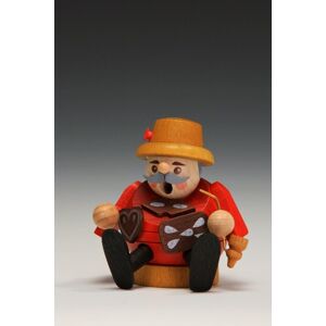 Erzgebirgische Volkskunst Richard Glässer Gmbh Mini Ball Smoker Gingerbread Seller Height Approx 8cm New Incense Figure Erzgebirgische Volkskunst Richard Glässer Gmbh Mini Ball Smoker Gingerbread Seller Height Approx 8cm New Incense Figure