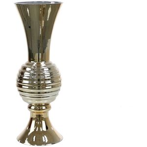 Bps Home Flower Vase Gold Finish Glass Ornament Medium Home Living Room Hallway Display Bps Home Flower Vase Gold Finish Glass Ornament Medium Home Living Room Hallway Display