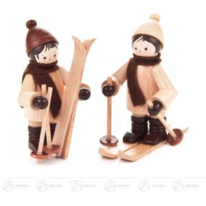 Großhandel Dregeno Miniature Children With Ski Natural (2) H = Ca 5,5 Cm New Ore Mountains Großhandel Dregeno Miniature Children With Ski Natural (2) H = Ca 5,5 Cm New Ore Mountains