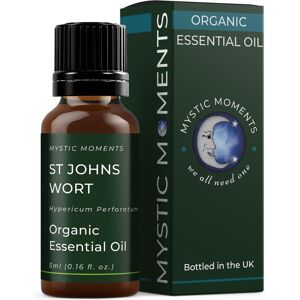 Mystic Moments St Johns Wort Organic Essential Oil - 100% Pure - 5ml Mystic Moments St Johns Wort Organic Essential Oil - 100% Pure - 5ml