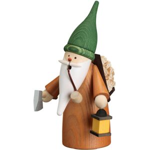 Seiffener Volkskunst Eg Schauwerkstatt Smoker Gnome Wood Collector Hxwxd = 16x11x10cm New Incense Smoker Figurine Seiffener Volkskunst Eg Schauwerkstatt Smoker Gnome Wood Collector Hxwxd = 16x11x10cm New Incense Smoker Figurine
