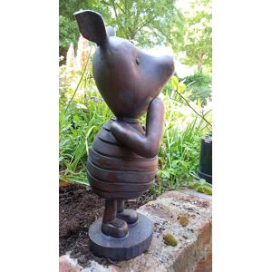 Inspirational Gifting Piglet Garden Sculpture Ornament Figurine Decor Statue Large - Over 50cm Tall! Inspirational Gifting Piglet Garden Sculpture Ornament Figurine Decor Statue Large - Over 50cm Tall!