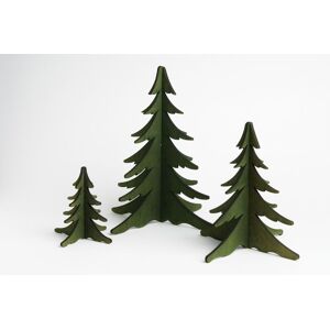 Kwo Wooden Decoration Small Green Tree - 8cm - Tree Kwo Wooden Decoration Small Green Tree - 8cm - Tree