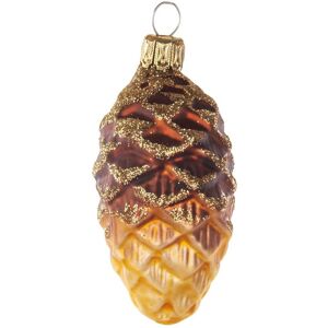 Dregeno Thuringian Christmas Pine Cone Brown Gold 4-Piece Set - Christmas Decorations Dregeno Thuringian Christmas Pine Cone Brown Gold 4-Piece Set - Christmas Decorations
