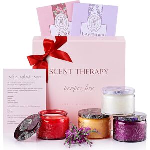 Adelegourdain Candle Gift Set For Women – Long Burning Aromatherapy Scented Candles Gift Fo Adelegourdain Candle Gift Set For Women – Long Burning Aromatherapy Scented Candles Gift Fo