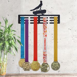 Black Country Metal Works Pommel Horse Sports Medal Holder Black Country Metal Works Pommel Horse Sports Medal Holder