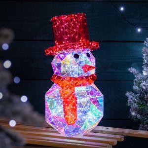 Nemesis Now Christmas Snowman Light Iridescent Led Indoor Decoration Remote With Timer 40cm Nemesis Now Christmas Snowman Light Iridescent Led Indoor Decoration Remote With Timer 40cm
