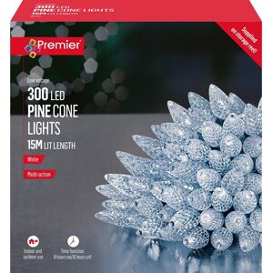Premier 300 LED Pine Cone Lights - Christmas Decoration Premier 300 LED Pine Cone Lights - Christmas Decoration