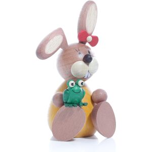 Kunsthandwerk Ullrich Easter Decoration Osterhäsin With Frog Height 11cm New Osterhasenfigur Kunsthandwerk Ullrich Easter Decoration Osterhäsin With Frog Height 11cm New Osterhasenfigur