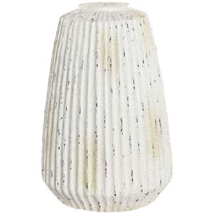 Esprit White Magnesium Vase - 28x28x41cm Esprit White Magnesium Vase - 28x28x41cm
