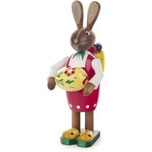 Großhandel Dregeno Easter Osterhasenfrau With Basket H:14,5cm New Figure Decoration Wooden Rabbit Großhandel Dregeno Easter Osterhasenfrau With Basket H:14,5cm New Figure Decoration Wooden Rabbit
