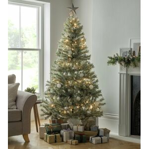 Home 6ft Snowy Mixed Frost Christmas Tree - Green Home 6ft Snowy Mixed Frost Christmas Tree - Green