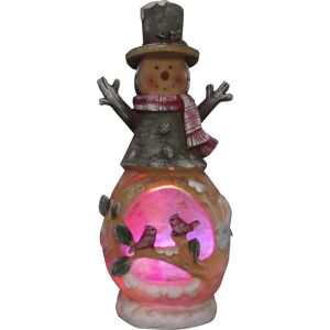 Securefix Direct Light Up Snowman Christmas Decoration (Led Xmas Multicoloured Festive Ornament) Securefix Direct Light Up Snowman Christmas Decoration (Led Xmas Multicoloured Festive Ornament)