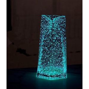 Does Not Apply Triangle Vases Luminous Handmade Glass Flower Vase Desktop Ornaments Propagation Does Not Apply Triangle Vases Luminous Handmade Glass Flower Vase Desktop Ornaments Propagation