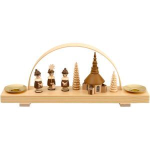 Erzgebirgische Volkskunst Drechslerei Schalling Arch Of Carolers And Church Natural Wxhxd 27x10x5.5cm New Light Arch Window Erzgebirgische Volkskunst Drechslerei Schalling Arch Of Carolers And Church Natural Wxhxd 27x10x5.5cm New Light Arch Window