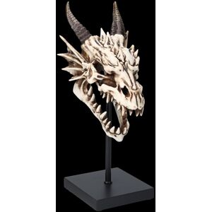 Figuren Shop Gmbh Dragon Skull On Stand Fantasy Gothic Decorations Dragon Head 33cm Figuren Shop Gmbh Dragon Skull On Stand Fantasy Gothic Decorations Dragon Head 33cm